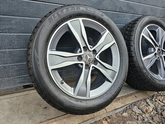 Zánovná Zimná Sada Mercedes C W205+Bridgestone 225/50 R17 - 2