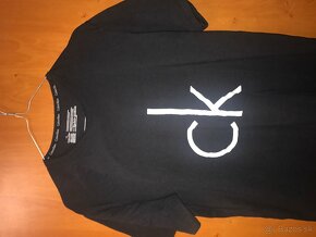 CALVIN KLEIN originál black pánske tricko L - 2