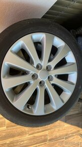 Elektróny + pneu Opel Astra R17 5x105 - 2