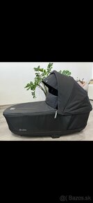 Hlboká vanička Cybex Priam4 sepia black - 2