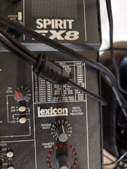 Predam mixpult soundcraft SPIRIT FX 8 - 2