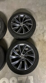 Disky ŠKODA 5x112 R18 (zimné pneumatiky) - 2