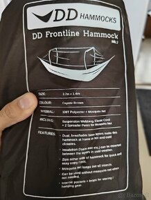 DD FRONTLINE HAMMOCK Mk.7 Hamaka Hnedá - 2