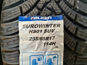 255/65 r17 zimné 4 ks FALKEN - nejazdené - 2