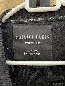 Phillip Plein mikina čierna - 2