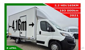 Peugeot Boxer Kontajner 8 ePAL 2,2HDi/165KM - bez DPH - 2