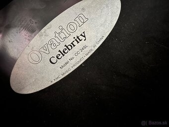 OVATION CELEBRITY CC24SL pre ľaváka - 2