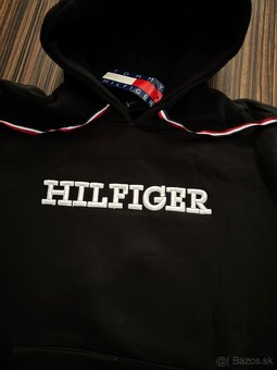 Tommy Hilfiger mikina čierna - 2