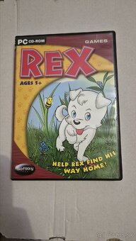 REX hra na PC - CD disk - 2