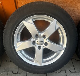 5x112 R16 7J ET35 Rial Kodiak + 205/60 R16 Pirelli - 2