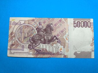 Bankovka ITÁLIE - 50.000 Lire 1992 - 2