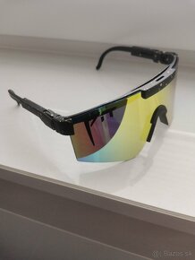 Športové slnečné okuliare Pit Viper - žlto čierne - 2