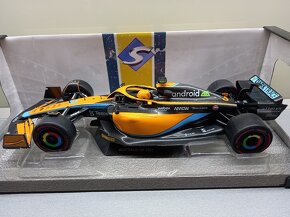 2X MCLAREN MCL36 2022 NORRIS A RICCIARDO SOLIDO 1:18 - 2