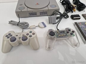 PlayStation 1 + 2 ovládač + Crash Bandicoot 2 - 2