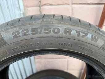 Letne pneumatiky CONTINENTAL 225/50 R17 - 2