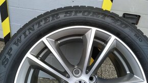 bmw disky original +zimne pneu Dunlop sport wint4D225/55/17 - 2