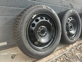 Plechové Disky 5x112 16"+Zimné Pneu Bridgestone 205/55 R16 - 2