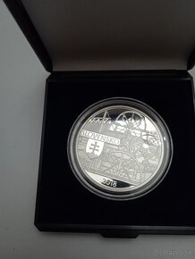 10 EUR - Prvý parník na Dunaji v Bratislave proof. - 2