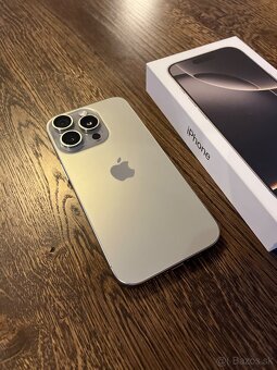 Iphone 16PRO 256gb. Nový, záruka 2 roky. - 2