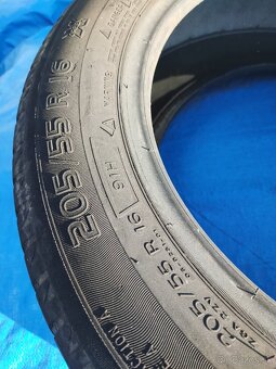 Predám letné pneu 205/55r16 - 2