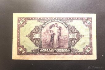 5000 korun 1920 NEPERFOROVANA vzacna prvni serie A  RR  - 2