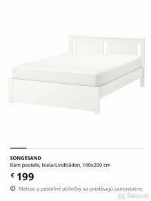 Predam postel + matrac // IKEA - 2