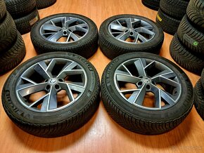 Predam Original elektrony Skoda  5x112 R19 a zimne pneu - 2