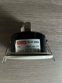 Bodove svetlo Ravak H2O-Basic biele svietidlo SL31 230V - 2