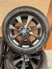 5x100 R14 5J ET35 Škoda + 175/65 R14 Bridgestone - 2