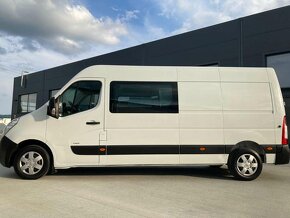 Opel Movano MIXTO 2.3CDTi BiTurbo 7MIEST,107kW,ODPOCET DPH - 2