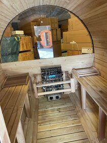 Sauna Fínska z Panoramatickým výhľadom pro 4-6 osôb. - 2