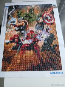 Obraz Avengers, Marvel,Hulk, Captain America,Thor, Iron Man - 2