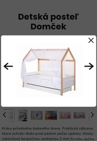 Detská posteľ Domček - 2