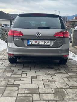 VW Golf7 kombi 1,6 TDI 81KW 82000km r2015  4x4 - 2