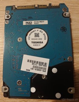 HDD 500 GB 2,5 Toshiba - 2