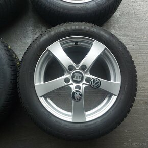 16"Elektróny Dezent 5x112 Škoda Volkswagen Seat zimné - 2