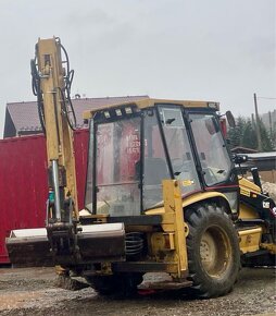 Caterpillar 428 C, Traktor Bager CAT - 2