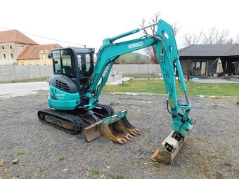 Pásové rypadlo KOBELCO SK 35 SR, TOP stav - 2