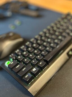 Razer herný set klávesnice BlackWidow, myši Deathadder, slúc - 2