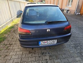 Peugeot 306 1.8 benzín 81kW živé rarita 170 000km - 2