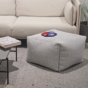 HAY Pouf Sprinkle grey, siva - 2