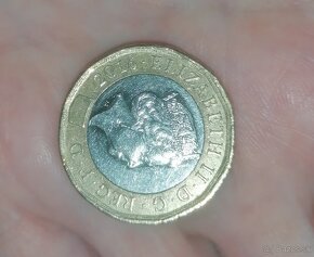 Minca Elizabeth II. One pound 2016 - 2