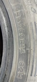 Predám 4 letné pneumatiky 185/60 R14 82H Interstate - 2