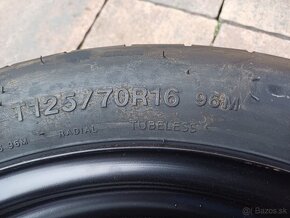 rezervné koleso úzke- Skoda/VW/Seat-3 1/2Jx16–ET-25,5-5x112 - 2