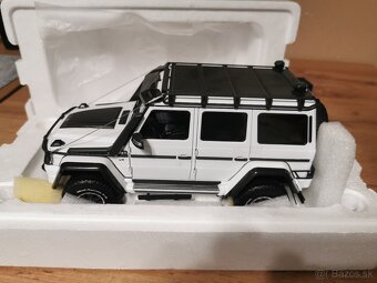 Model auto mercedes benz G brabus 1:18(škoda,tatra,zetor,ab - 2