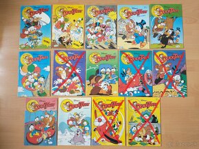 Staré komiksy a knihy Mickey Mouse, Duck Tales, Tom a Jerry - 2