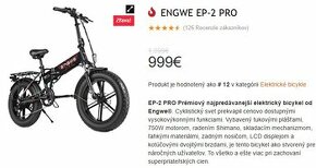 Elektricky skladací horský bicykel ENGWE EP-2 Pro - 2