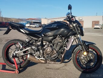 Yamaha MT 07 13500 km - 2