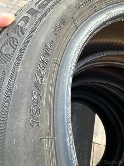 Nové Letne pneumatiky Bridgestone 195/55 R16 87V - 2