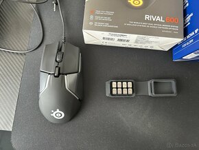 Steelseries rival 600 herna mys a sluchadla - 2